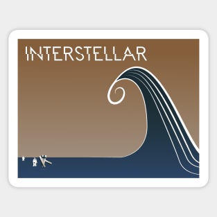Interstellar - Big wave Sticker